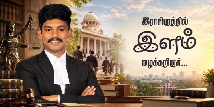 இராசிபுரத்தில் இளம் வழக்கறிஞர்…