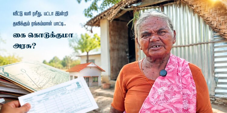 வீட்டு வரி ரசீது, பட்டா இன்றி தவிக்கும் ரங்கம்மாள் பாட்டி..கை கொடுக்குமா அரசு?
