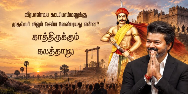 வீரபாண்டிய கட்டபொம்மனுக்குமுதல்வர் விஜய் செய்ய வேண்டியது என்ன?