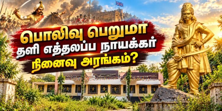 பொலிவு பெறுமா தளி எத்தலப்ப நாயக்கர் நினைவு அரங்கம்?